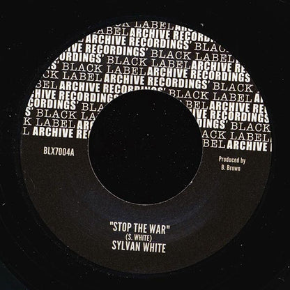 Sylvan White - Stop The War  /  Soul Syndicate - Version (7")