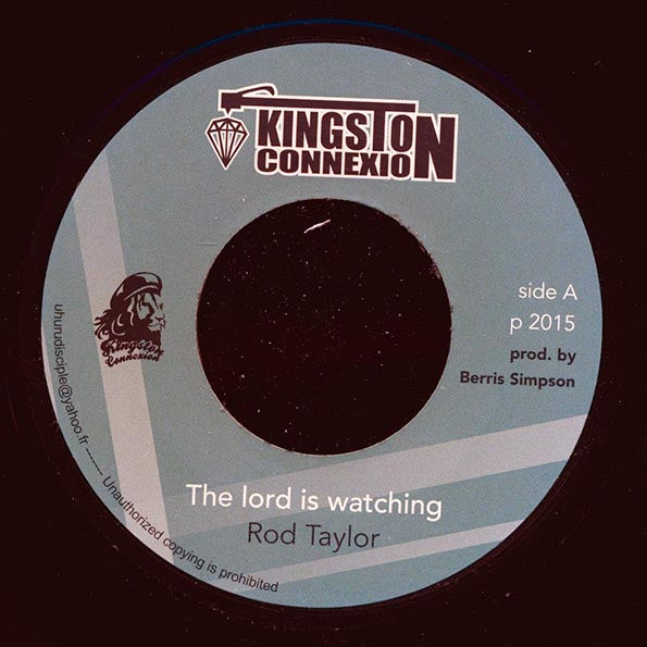 Rod Taylor - The Lord Is Watching  /  Dub Plate Mix (7")