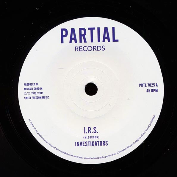Investigators - IRS  /  Investigators - IRS Dub (7")