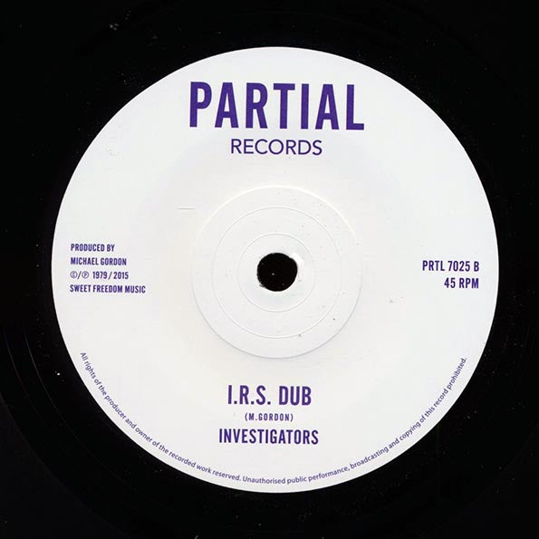 Investigators - IRS  /  Investigators - IRS Dub (7")