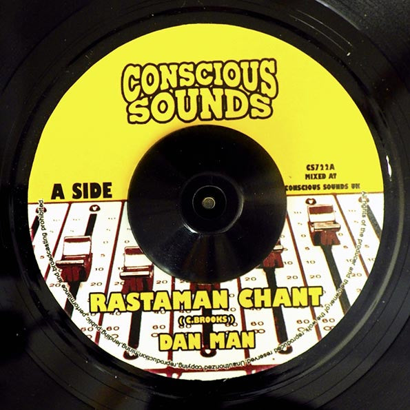 Dan Man - Rastaman Chant  /  Centry - Dub Chant (7")
