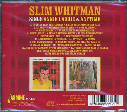 Slim Whitman - Sings Annie Laurie & Anytime (CD)