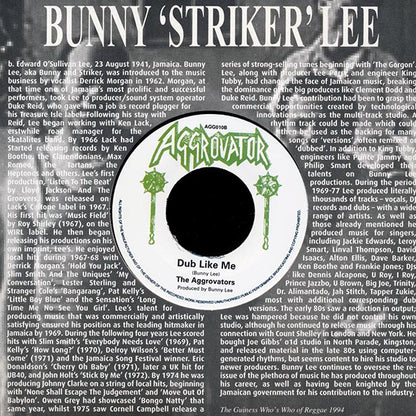 Johnny Clarke - Man Like Me  /  The Aggrovators - Dub Like Me (7")