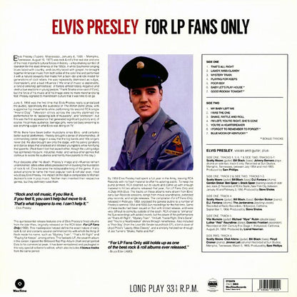 Elvis Presley - For LP Fans Only (180g) - PureSound Records