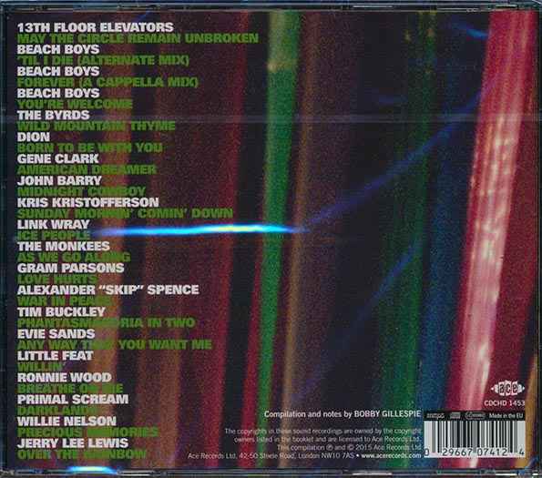 Various - Bobby Gillespie Presents Sunday Mornin' Comin' Down (CD)