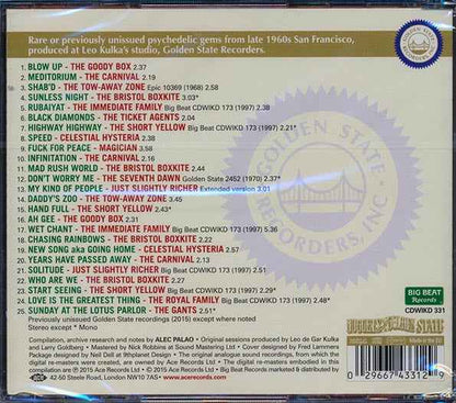 Various - Golden State Psychedelia (CD)