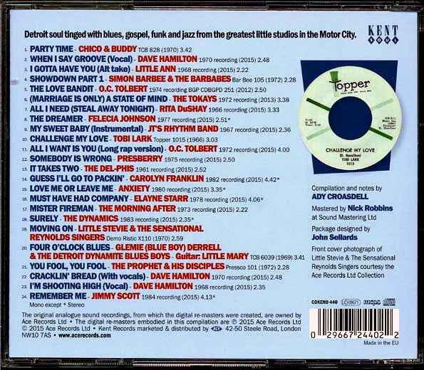 Various - Dave Hamilton's Detroit Soul Volume 2 (CD)