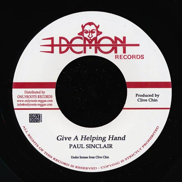 Paul Sinclair - Give A Helping Hand  /  Version (7")