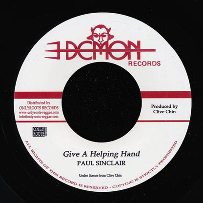 Paul Sinclair - Give A Helping Hand  /  Version (7")