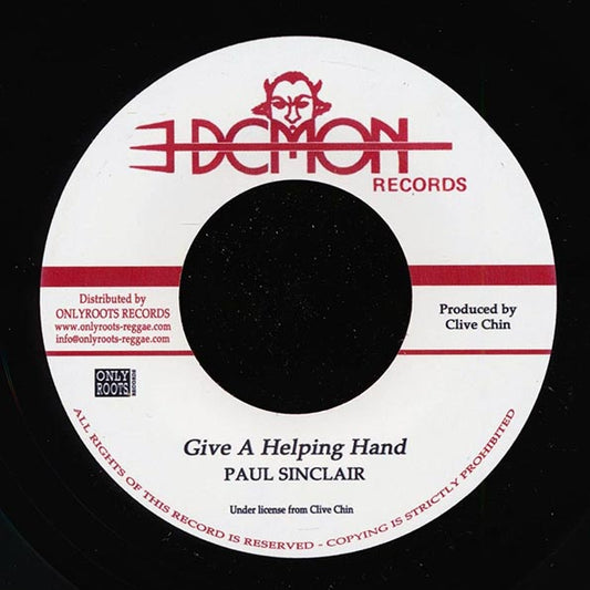 Paul Sinclair - Give A Helping Hand  /  Version (7")