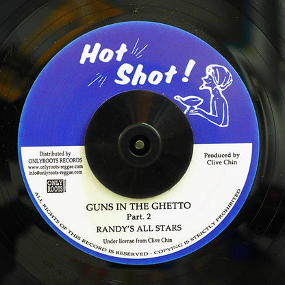Broadway (Abe Rodway) - Guns In The Ghetto  /  Randy's All Stars - Guns In The Ghetto Part 2 (7")