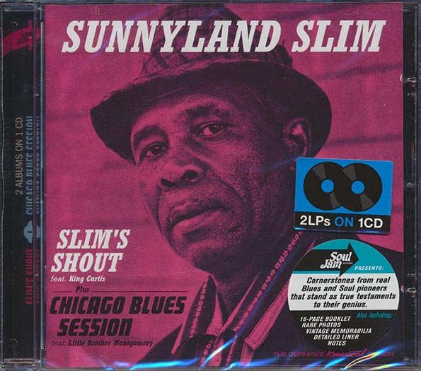 Sunnyland Slim - Slim's Shout + Chicago Blues Session (22 tracks) (incl. large booklet) (CD)