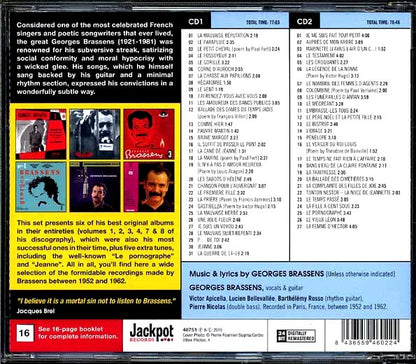 Georges Brassens - The Essential George Brassens: Highlights From 1952-1962 (2xCD) (incl. large booklet) (CD)