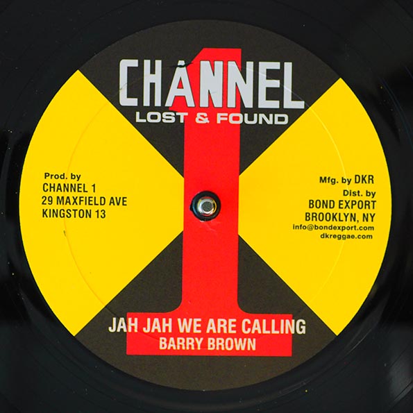 Barry Brown - Jah Jah We Are Calling; Roots Radics - Version  /  Barry Brown - Take Your Time; Roots Radics - Version (10")