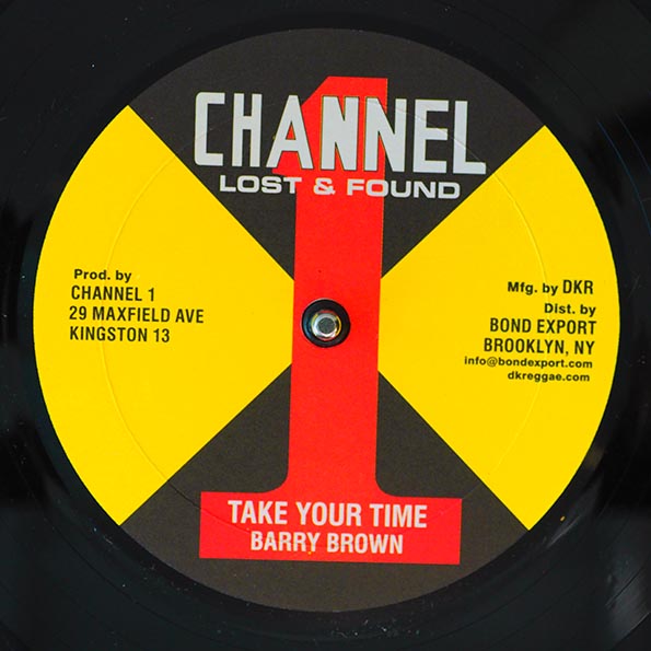 Barry Brown - Jah Jah We Are Calling; Roots Radics - Version  /  Barry Brown - Take Your Time; Roots Radics - Version (10")