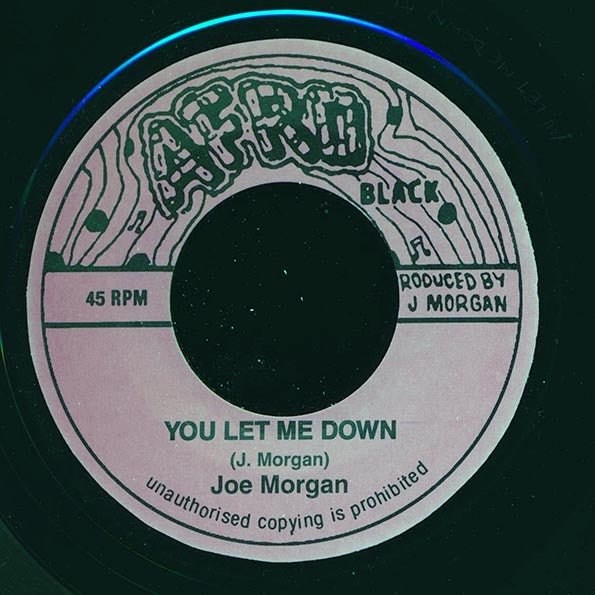 Joe Morgan - You Let Me Down (7")