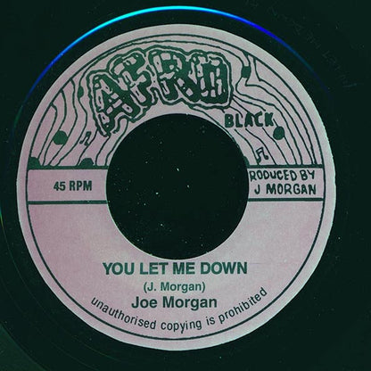 Joe Morgan - You Let Me Down (7")
