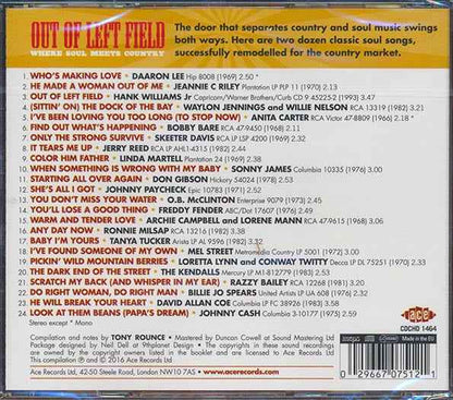 Various - Out Of Left Field: Where Soul Meets Country (CD)