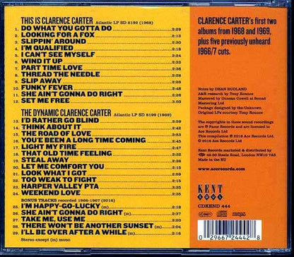 Clarence Carter - This Is Clarence Carter + The Dynamic Clarence Carter (CD)