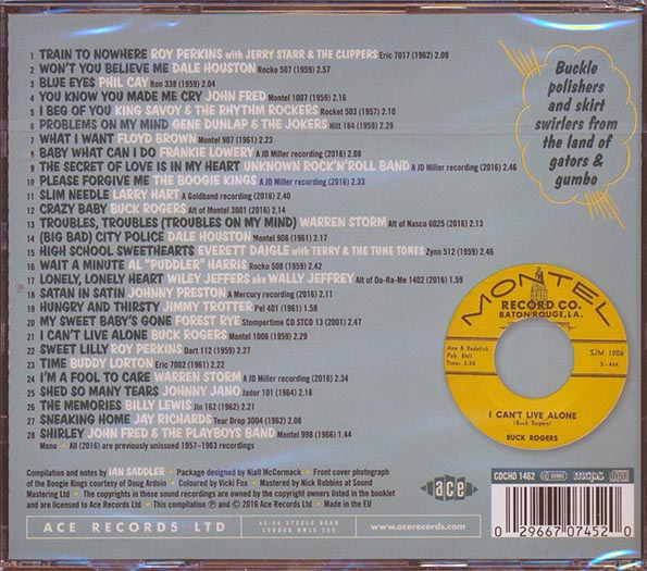 Johnny Preston, Gene Dunlop, John Fred, Roy Perkins, Etc. - Swamp Pop By The Bayou: Troubles, Tears & Trains (CD)