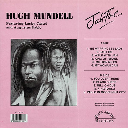 Hugh Mundell, Lacksley Castell, Augustus Pablo - Jah Fire (LP)