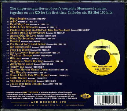 Ray Stevens - Face The Music: The Complete Monument Singles 1965-1970 (CD)