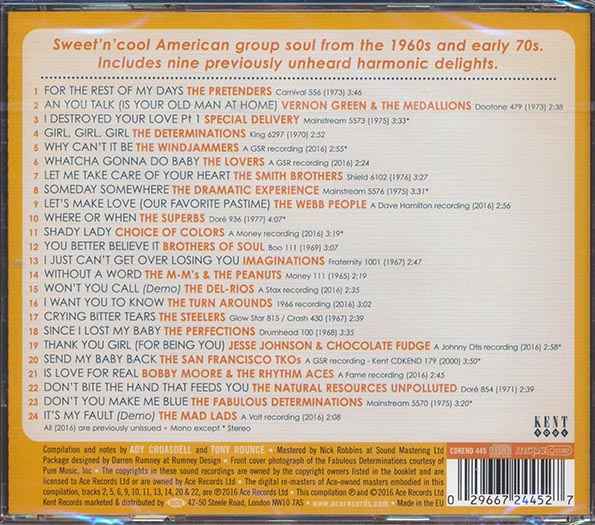 Various - Harmony Of The Soul: Vocal Groups 1962-1977 (CD)