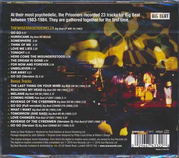 The Prisoners - Thewisermiserdemelza (CD)