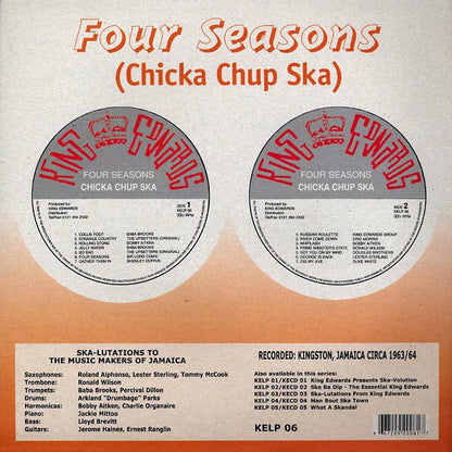 Baba Brooks, The Upsetters, Bobby Aitken, Etc. - Four Seasons: Chicka Chup Ska (LP) - PureSound Records