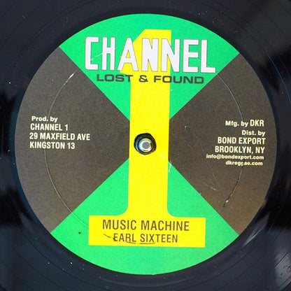 Earl Sixteen - Nighthawk Rider; Roots Radics - Version  /  Earl Sixteen - Music Machine (10")