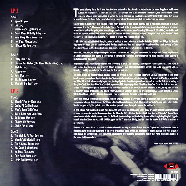 Howlin' Wolf - Blues From Hell (2xLP) (LP) - PureSound Records