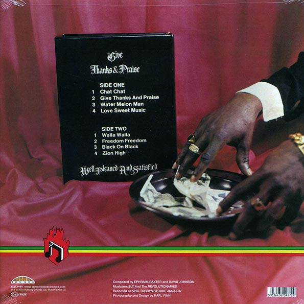 Well Pleased & Satisfied - Give Thanks & Praise (2016 FIRST PRESS) (LP)