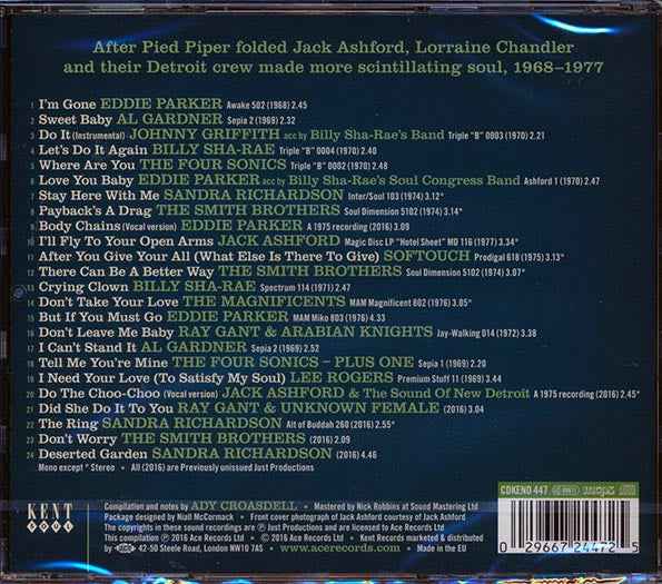 Various - Jack Ashford Just Productions (CD)