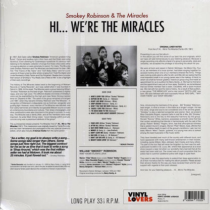 Smokey Robinson & The Miracles - Hi We're The Miracles (+5 bonus tracks) (ltd. ed.) (LP)