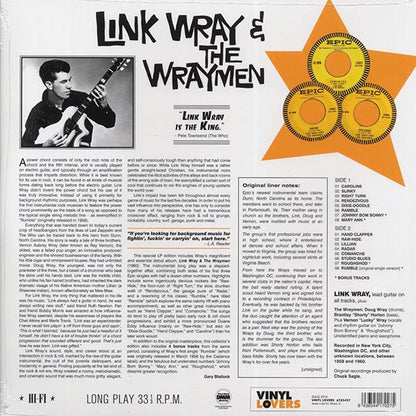 Link Wray & The Wraymen - Link Wray & The Wraymen (+4 bonus tracks) (ltd. ed.) (LP) - PureSound Records