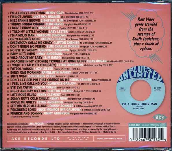 Various - Bluesin' By The Bayou: I'm Not Jiving (CD)