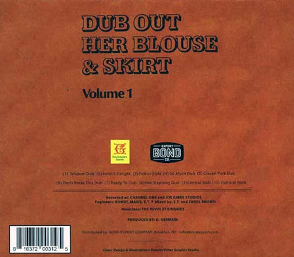 The Revolutionaries, Bunny Tom Tom, Maxie, Errol Brown - Dub Out Her Blouse & Skirt Volume 1 (CD)