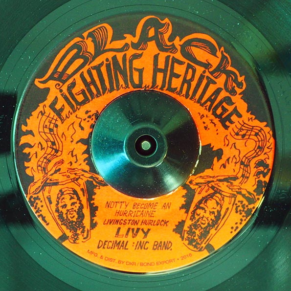 Livingston Hurlock - Natty Become A Hurricane  /  Decimal Inc Band - Version (7")