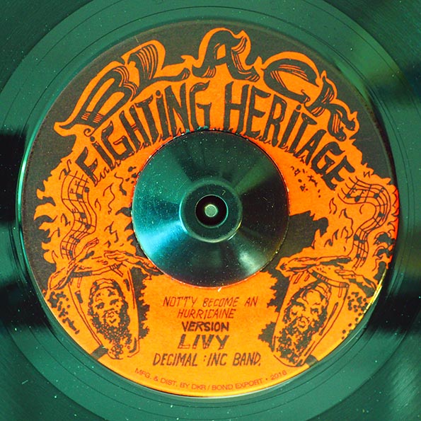 Livingston Hurlock - Natty Become A Hurricane  /  Decimal Inc Band - Version (7")