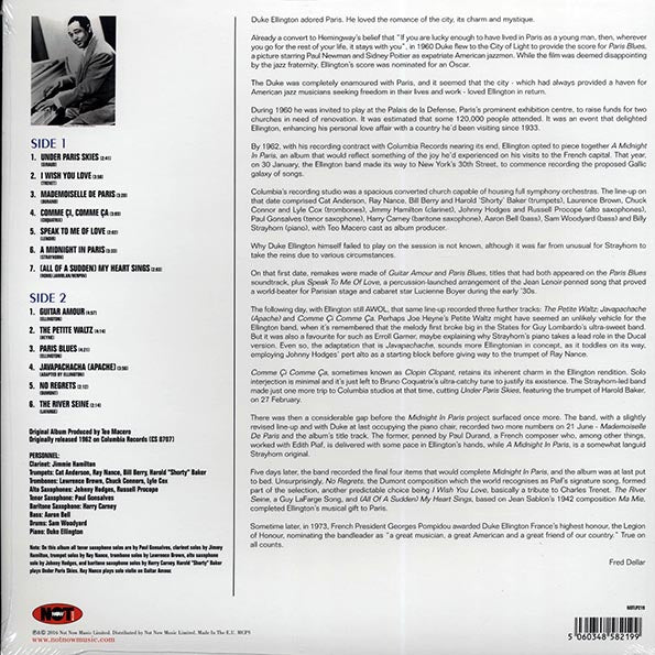 Duke Ellington - Midnight In Paris (LP) - PureSound Records