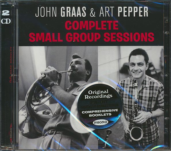 John Graas, Art Pepper - Complete Small Group Sessions (2xCD) (incl. large booklet) (CD)