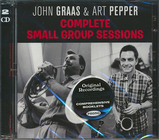 John Graas, Art Pepper - Complete Small Group Sessions (2xCD) (incl. large booklet) (CD)