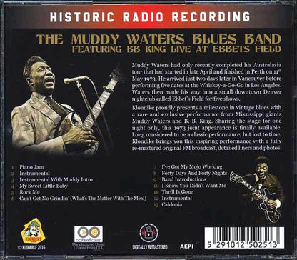 Muddy Waters Blues Band, BB King - Live At Ebbets Field 1973 (CD)