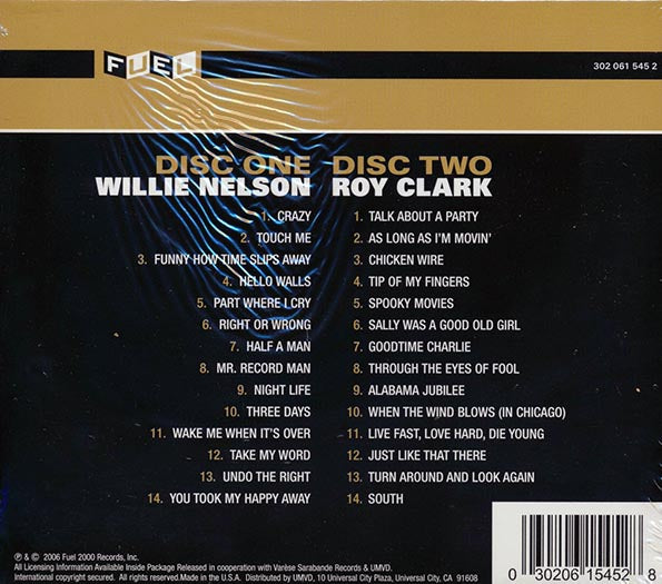 Willie Nelson, Roy Clark - An Introduction To Willie Nelson & Roy Clark: Collector's Edition, The Liberty & Capitol Masters (28 tracks) (CD)