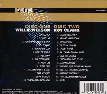 Willie Nelson, Roy Clark - An Introduction To Willie Nelson & Roy Clark: Collector's Edition, The Liberty & Capitol Masters (28 tracks) (CD)