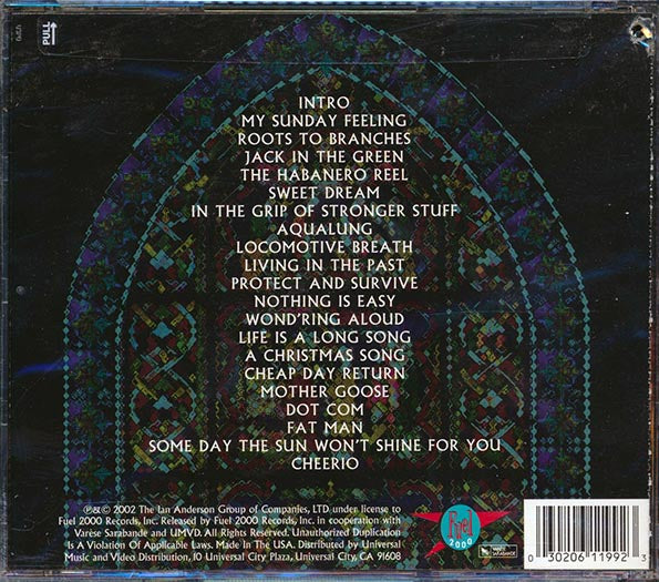 Jethro Tull - Living With The Past (CD)
