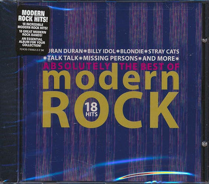 Duran Duran, Billy Idol, Blondie, Stray Cats, Etc. - Absolutely The Best Of Modern Rock: 18 Hits (CD)