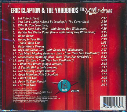 Eric Clapton & The Yardbirds - The Yardbird Years (20 tracks) (CD)