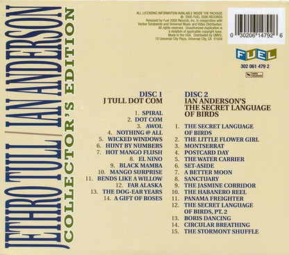 Jethro Tull, Ian Anderson - J-Tull Dot Com + The Secret Language Of Birds: Collector's Edition (29 tracks) (CD)