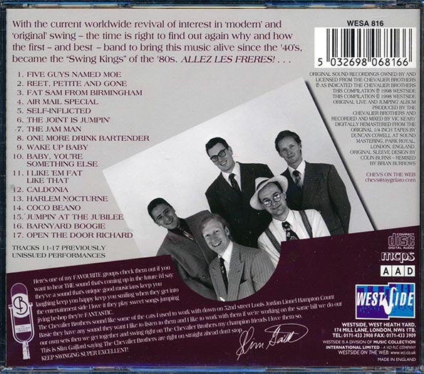 Chevalier Brothers - Live And Still! Jumping (CD)